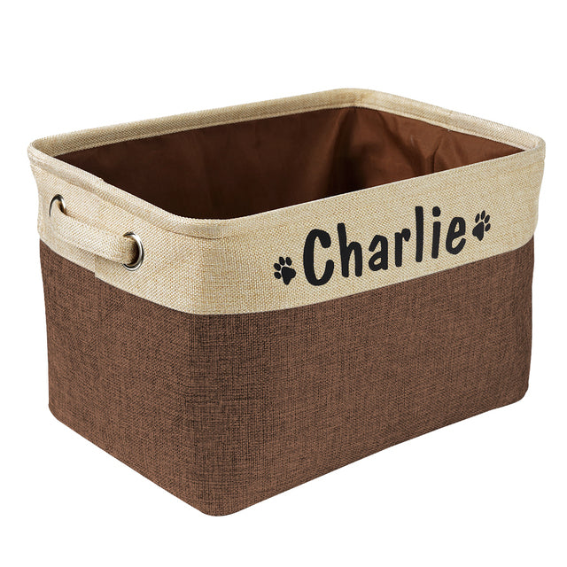 Fami Petcare Personalized Toy Basket