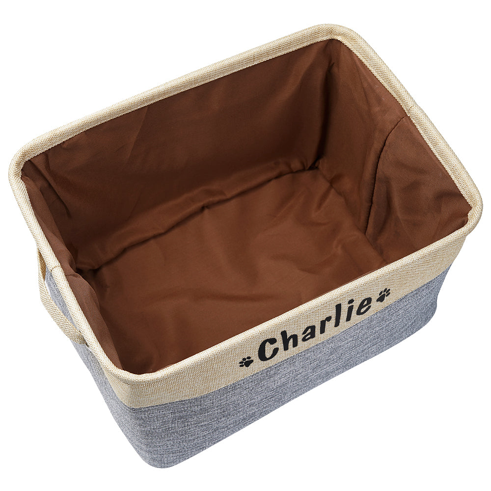 Fami Petcare Personalized Toy Basket