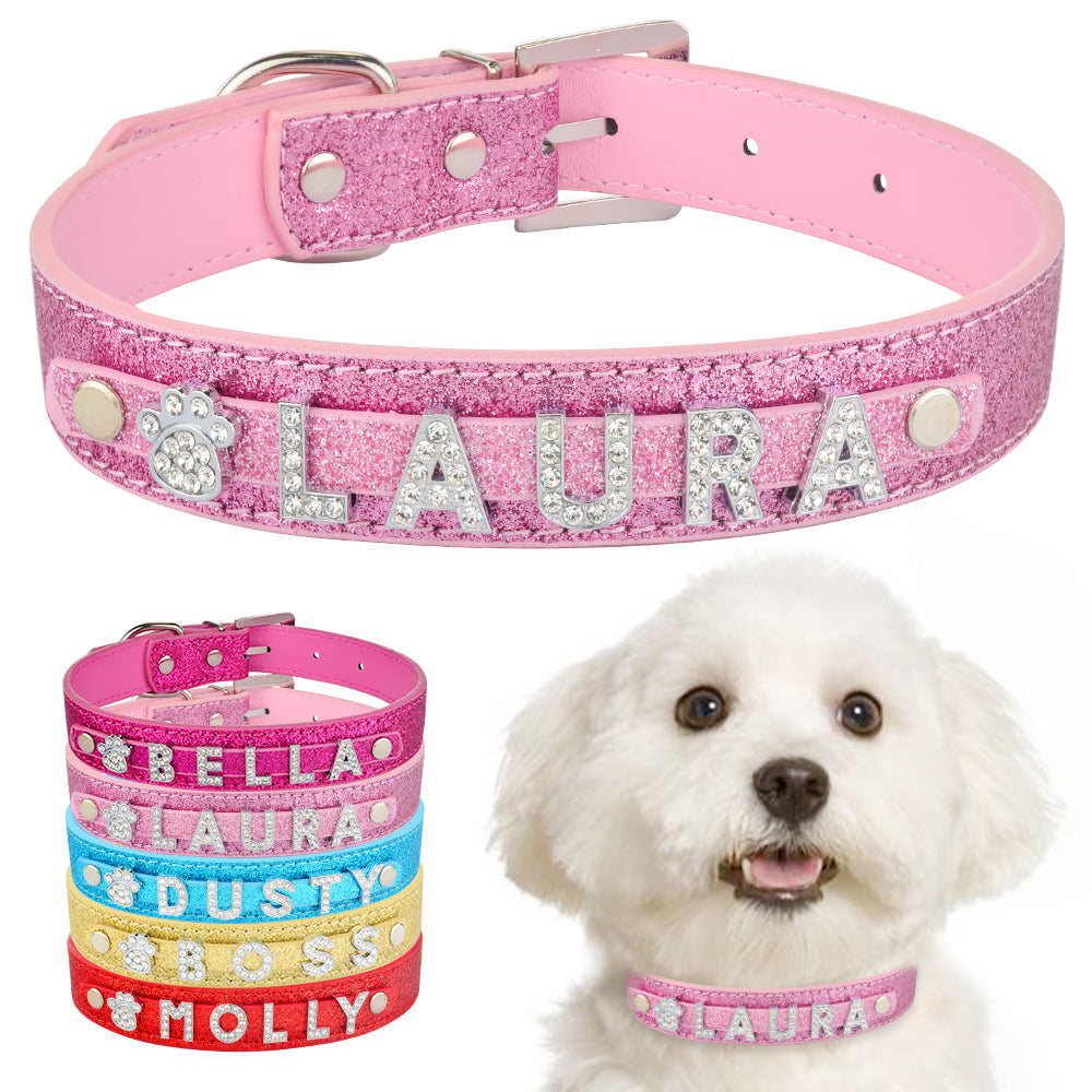 Fami Petcare Personalized Bling Collar