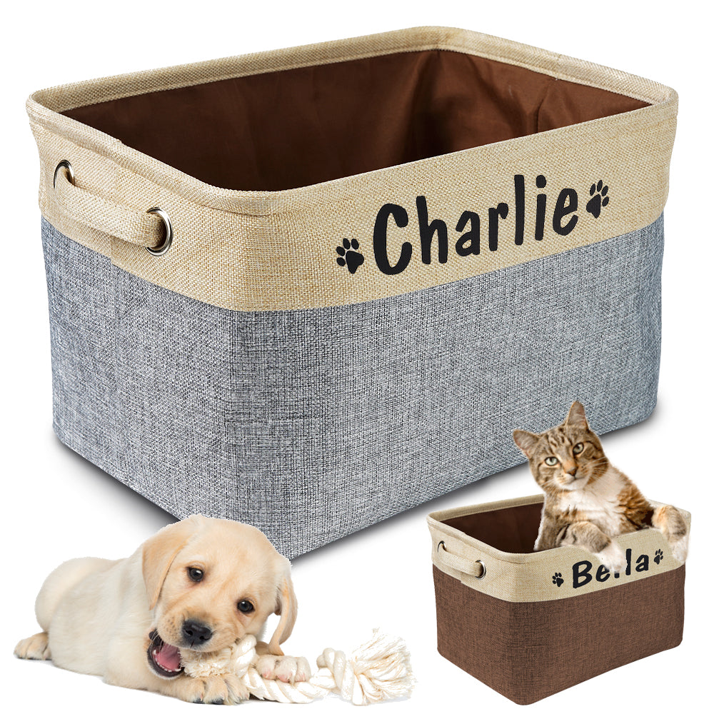 Fami Petcare Personalized Toy Basket