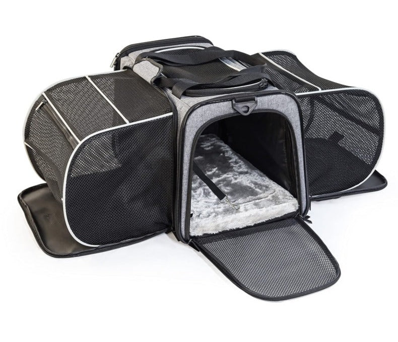 Fami Petcare Expandable Dog Carrier