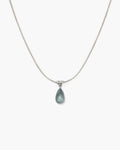 Waterdrop Necklace in Marine Blue