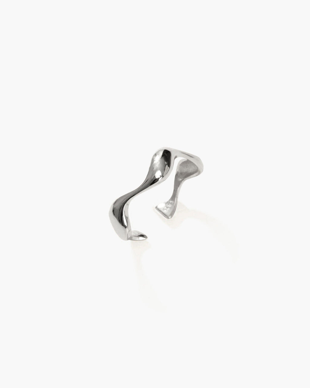Gold Wave Ear Cuff