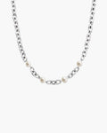 Silver Essence Pearl Necklace